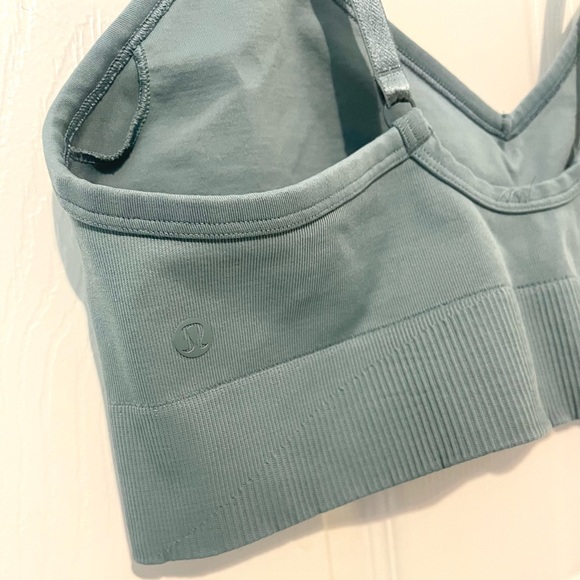 Lululemon athletics Sage Green Sports Bra with Clasp Straps - Picture 4 of 5